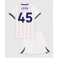 Camisa de Futebol Chelsea Romeo Lavia #45 Equipamento Alternativo Infantil 2026-27 Manga Curta (+ Calças curtas)